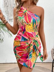 Акція на Плаття жіноче SHEIN GD-00153874 XS Комбіноване від Rozetka