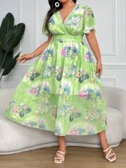 Акція на Сукня жіноча SHEIN GD-00136119 XL Комбінована від Rozetka