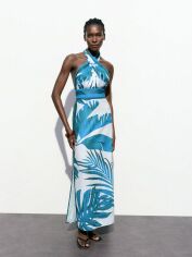 Акція на Плаття жіноче SHEIN GD-00131131 L Блакитне від Rozetka
