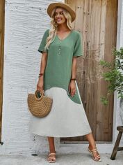 Акція на Плаття жіноче SHEIN GD-00154675 L Комбіноване від Rozetka