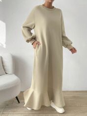 Акція на Плаття довге літнє жіноче SHEIN GD-00165513 M Хакі від Rozetka