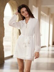 Акція на Плаття коротке літнє жіноче SHEIN GD-00155930 S Біле від Rozetka