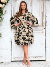 Акція на Сукня жіноча SHEIN GD-00137124 XL Комбінована від Rozetka