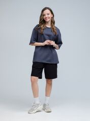 Акція на Спортивний костюм жіночий Ray BASIC U1801W 2XL Темно-сірий/Чорний від Rozetka