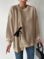 Акція на Світшот жіночий SHEIN GD-00152092 XL Бежевий від Rozetka
