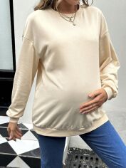 Акція на Світшот жіночий SHEIN GD-00121774 2XL Світло-бежевий від Rozetka