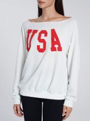 Акція на Світшот жіночий SHEIN GD-00132653 L Білий від Rozetka