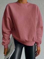 Акція на Світшот жіночий SHEIN GD-00090386 L Рожево-коричневий від Rozetka