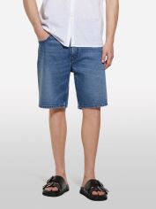 Акція на Шорти джинсові довгі чоловічі Sisley 4MCPS9019-902 30 Сині від Rozetka