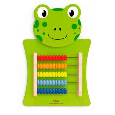 Акція на Бизиборд Viga Toys Лягушка со счетами 50679FSC від Podushka
