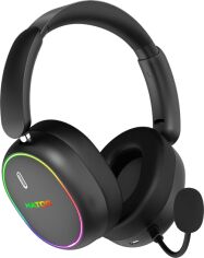 Акція на Навушники Hator Phoenix 2 Wireless Black від Rozetka