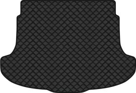 Акція на Килимок з екошкіри EVAtech ECO в багажник авто для CR-V (with armrest) Honda 2007-2012 3 покоління SUV EU Екошкіра чорна з чорною ниткою чорний кант від Rozetka