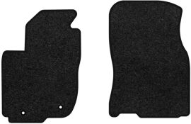 Акція на Ворсові килимки EVAtech Premium в салон авто для Toyota RAV4 (XA40) (closed threshold) Restyling 2016-2018 4 покоління SUV USA Чорний кант від Rozetka