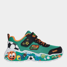 Акція на Дитячі кросівки для хлопчика Skechers 407312N GRMT 23 Зелені від Rozetka