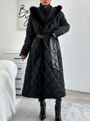 Акція на Куртка жіноча SHEIN GD-00149467 S Чорна від Rozetka