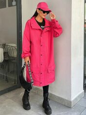 Акція на Куртка жіноча SHEIN GD-00133923 M Фуксія від Rozetka