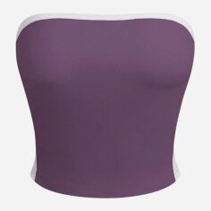 Акція на Топ жіночий SHEIN GD-00154588 XS Бузковий від Rozetka