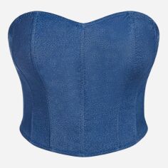 Акція на Топ жіночий SHEIN GD-00135967 XL Синій від Rozetka