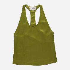 Акція на Топ жіночий Mango GD-00052208 M Оливковий від Rozetka