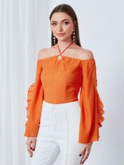 Акція на Топ жіночий SHEIN GD-00151926 XL Помаранчевий від Rozetka
