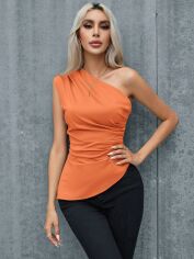Акція на Топ жіночий SHEIN GD-00122460 L Помаранчевий від Rozetka