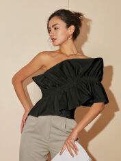 Акція на Топ жіночий SHEIN GD-00111741 XL Чорний від Rozetka