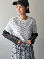 Акція на Лонгслів довгий жіночий SHEIN GD-00143889 L Білий від Rozetka