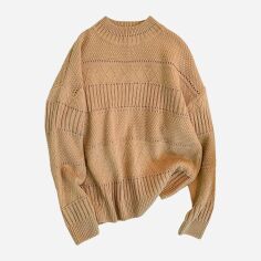 Акція на Джемпер жіночий SHEIN GD-00121647 L Бежевий від Rozetka