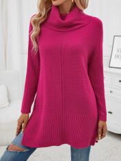 Акція на Джемпер жіночий SHEIN GD-00156691 M Фуксія від Rozetka