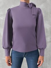 Акція на Блузка жіноча SHEIN GD-00111456 S Бузкова від Rozetka