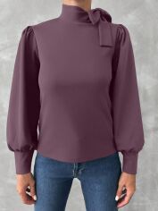Акція на Блузка жіноча SHEIN GD-00143055 L Лілова від Rozetka