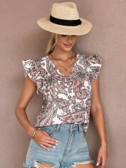 Акція на Блузка жіноча SHEIN GD-00153217 XS Різнокольорова від Rozetka