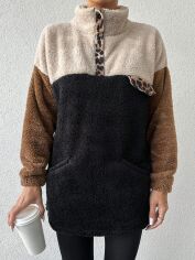 Акція на Толстовка жіноча SHEIN GD-00122265 S Різнокольорова від Rozetka