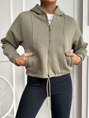 Акція на Толстовка жіноча SHEIN GD-00106868 S Сіра від Rozetka