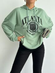 Акція на Толстовка жіноча SHEIN GD-00130701 M М'ятна від Rozetka