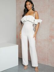 Акція на Комбінезон жіночий SHEIN GD-00148867 S Білий від Rozetka