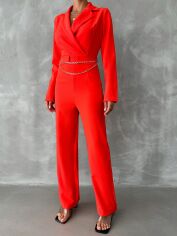 Акція на Комбінезон жіночий SHEIN GD-00149084 S Червоний від Rozetka