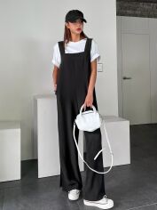 Акція на Комбінезон жіночий SHEIN GD-00156144 L Чорний від Rozetka