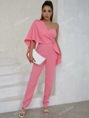 Акція на Комбінезон жіночий SHEIN GD-00114868 XS Рожевий від Rozetka