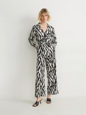 Акція на Комбінезон жіночий C&A GD-00126389 48 Чорний з білим від Rozetka