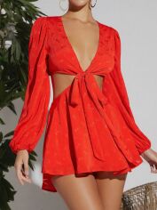 Акція на Комбінезон жіночий SHEIN GD-00153207 XS Помаранчевий від Rozetka
