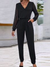Акція на Комбінезон жіночий SHEIN GD-00108926 S Чорний від Rozetka