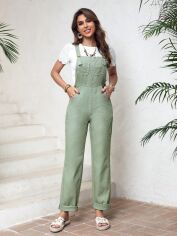 Акція на Комбінезон жіночий SHEIN GD-00098838 S Світло-зелений від Rozetka