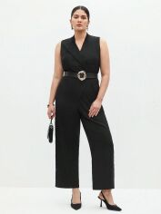 Акція на Комбінезон жіночий SHEIN GD-00114764 4XL Чорний від Rozetka