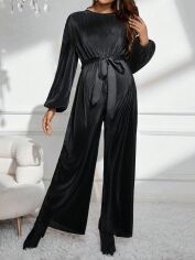 Акція на Комбінезон жіночий SHEIN GD-00114848 L Чорний від Rozetka