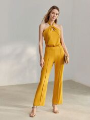 Акція на Комбінезон жіночий SHEIN GD-00143741 L Гірчичний від Rozetka