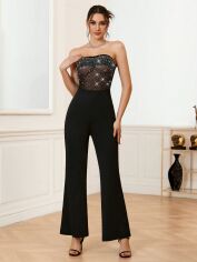 Акція на Комбінезон жіночий SHEIN GD-00115123 M Чорний від Rozetka