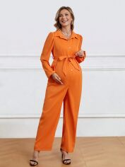 Акція на Комбінезон жіночий SHEIN GD-00109064 L Помаранчевий від Rozetka