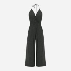 Акція на Комбінезон жіночий SHEIN GD-00137750 XL Темно-сірий від Rozetka
