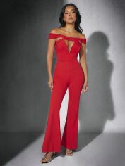 Акція на Комбінезон жіночий SHEIN GD-00143962 L Червоний від Rozetka